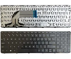 Hewlett Packard (HP) Klaviatūra HP 250: G2, G3; 255: G2, G3; 256: G2, G3. Su rėmeliu
