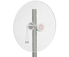 Hismart 5G / LTE / CBRS 2x2MIMO antena, 1.7-4.2GHz, 20dBi+22dBi