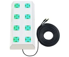 Hismart 5G / LTE / CBRS 2x2MIMO antena, 1.7-3.8GHz, 2x 18dBi