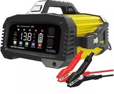 Hismart Automatinis švino rūgšties / LiFePO4 akumuliatoriaus įkroviklis, 12V 25A / 24V 15A