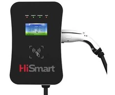 Hismart Elektromobilio įkrovimo stotelė, Type 2, 22kW, 32A, 3-fazė, 5m