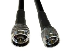 Hismart Kabelis LMR-400, 1m, N-male į N-male