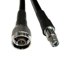 Hismart Kabelis LMR-400, 3m ilgio, N-male į RP-SMA-male