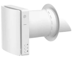 Hismart Rekuperatorius 46m2 patalpai, Wi-Fi, Tuya, su drėgmės jutikliu, baltas