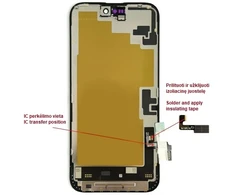 HX Ekranas skirtas iPhone 16 Plus, LTPO Soft OLED, 60Hz