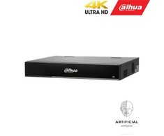 Dahua IP įrašymo įrenginys 32kam.16MP, IVS, AI, 16 PoE, 320Mbps, H.265+, veido atpažinimo funkcija 4 kan.