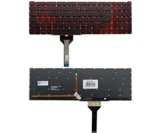 Klaviatūra ACER Nitro AN515-45, AN515-56, AN515-57, su pašvietimu