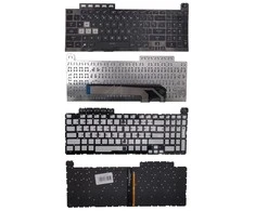 Klaviatūra ASUS FA506, FA706, US, su RGB pašvietimu