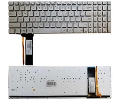 Klaviatūra ASUS N56, N76, N750, su pašvietimu, US