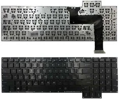 Klaviatūra ASUS: ROG G750, G750J, G750JH, G750JM, G750JS, G750JW