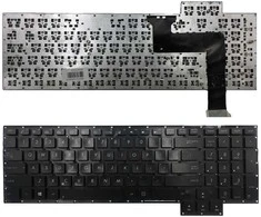 Klaviatūra ASUS: ROG G750, G750J, G750JH, G750JM, G750JS, G750JW