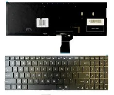 Klaviatūra ASUS: UX52, UX52A, UX52V, UX52VS, UX501 su apšvietimu