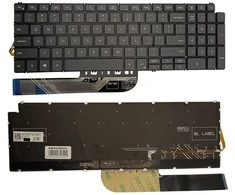 Klaviatūra DELL 5584, 5590, 5593, 5594, 5598, su pašvietimu, US