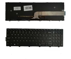 Klaviatūra DELL Inspiron 5558 su apšvietimu (US)