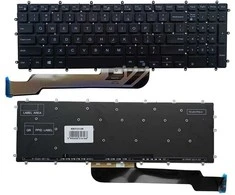Klaviatūra DELL Inspiron 5570, 5565, 7566, 7567, 3579, su pašvietimu