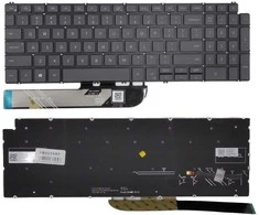 Klaviatūra DELL Inspiron 5584, 5590, 5593, 5594, 5598 su pašvietimu