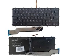 Klaviatūra DELL Inspiron 7569, 7579, 7368, 5370, su pašvietimu, US