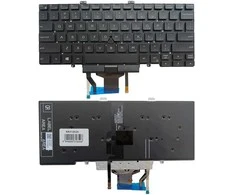 Klaviatūra DELL Latitude 5400, 5401, 5410, 5411, su pašvietimu ir „trackpoint“, US
