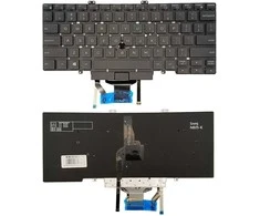 Klaviatūra DELL Latitude 5400, su „trackpoint“