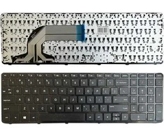 Hewlett Packard (HP) Klaviatūra HP 250: G2, G3; 255: G2, G3; 256: G2, G3. Su rėmeliu