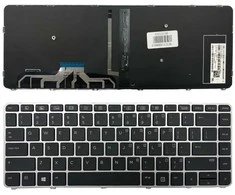 Hewlett Packard (HP) Klaviatūra HP: EliteBook Folio 1040 G3, 844423-001 su apšvietimu