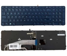 Klaviatūra HP: Probook 650 G2/G3, 655 G2/G3 su pašvietimu