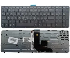 Klaviatūra HP ZBook 15 G1 G2, su pašvietimu ir „trackpoint“, US