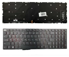 Klaviatūra Lenovo: Ideapad Y700, Y700-15ISK, Y700-17ISK su apšvietimu
