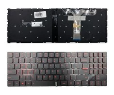 Klaviatūra Lenovo: Legion Y520 su raudonu pašvietimu