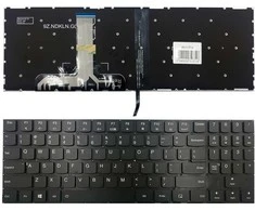 Klaviatūra Lenovo: Legion Y520 su baltu pašvietimu