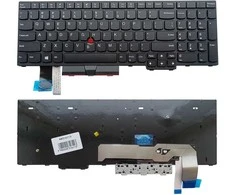 Klaviatūra LENOVO Thinkpad L15 Gen2, su pašvietimu, su “trackpoint”, su telefono mygtuku, US