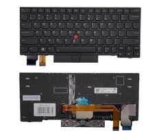 Klaviatūra LENOVO Thinkpad X13, su pašvietimu, su trackpoint, US