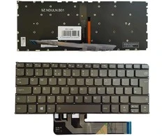 Klaviatūra Lenovo Yoga 730-13IKB, 730-15IKB, UK, su pašvietimu
