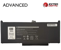 Nešiojamo kompiuterio baterija DELL MXV9V, 7200mAh, Extra Digital Advanced