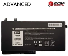 Nešiojamo kompiuterio baterija DELL R8D7N, 4000mAh, Extra Digital Advanced
