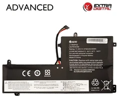 Nešiojamo kompiuterio baterija LENOVO L17M3PG2, 4750mAh, Extra Digital Advanced