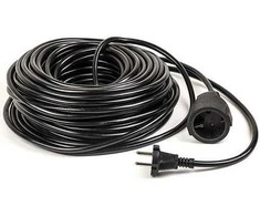 Šakotuvas EXD Ilgintuvas 30m, 1 lizdo, 2x1.0mm2