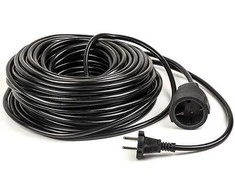 Šakotuvas EXD Ilgintuvas 30m, 1 lizdo, 2x1.0mm2