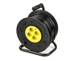 Šakotuvas EXD Ilgintuvas su rite 50m, 4 lizdai, 3x2.5mm2