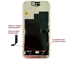 SHENRUI Ekranas skirtas iPhone 15 Pro, LTPO Soft OLED, 120Hz