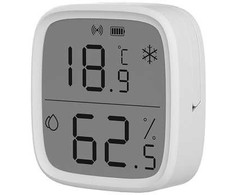 SONOFF Zigbee išmanusis temperatūros ir drėgmės jutiklis su LCD ekranu