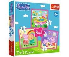 Trefl Dėlionė 106 vnt. - Peppa ir draugai