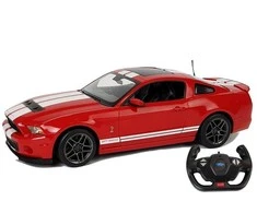 Nuotoliniu būdu valdomas Ford Shelby Rastar automobilis 1:14, raudonas