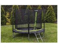 Trampolina Batutas Lean Sport 244 cm, juoda žalia