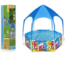 Rėminis baseinas 183x51 "Splash-In-Shade BESTWAY