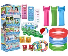 „Bestway“ – „Bestway“ įvairių žaislų grindų demonstravimo rinkinys, 147 vnt. (30001)