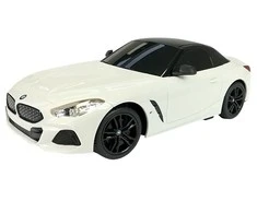Rastar Nuotoliniu būdu valdomas BMW Z4 Roadster automobilis, baltas