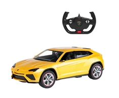Rastar 1:14 nuotolinio valdymo automobilis Lamborghini Urus geltona
