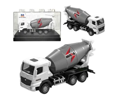Kolekcinis HUINA baltos betono maišyklės modelis 1:80