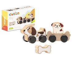 Medinis žaislas Cubika Smart Dogs Bone 15443